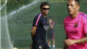 Luis Enrique cree que el Barça podría aguantar sin fichar