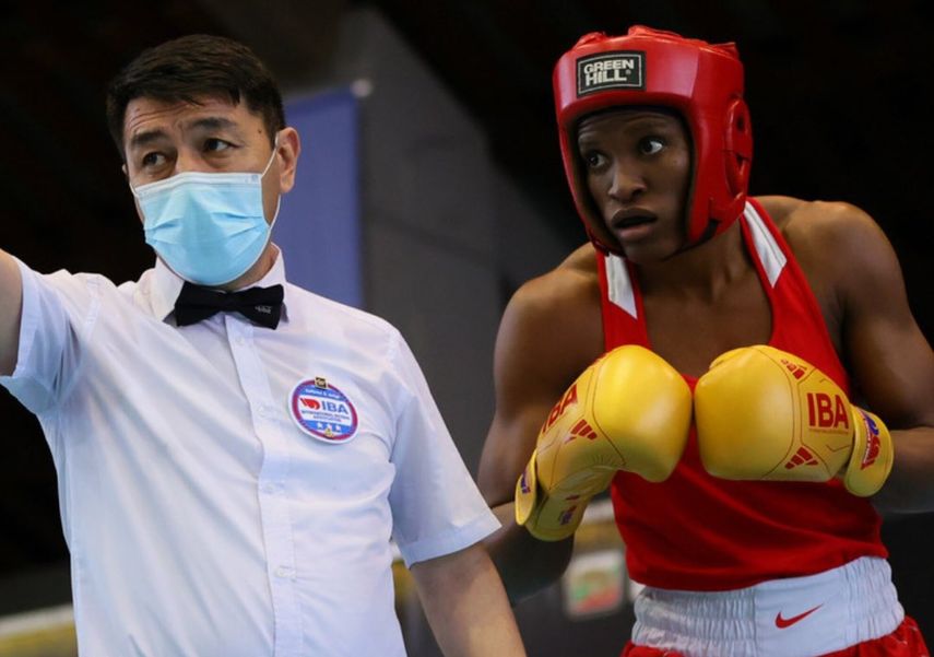 Atheyna Bylon gana la medalla de plata en el&nbsp; Strandja Tournament
