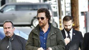 McConaughey no tuvo que fingir miedo en escena con el tigre de Gold