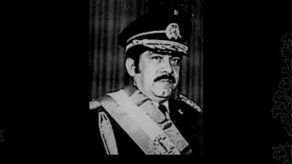 El presidente militar salvadoreño Arturo Armando Molina (1971-1975).