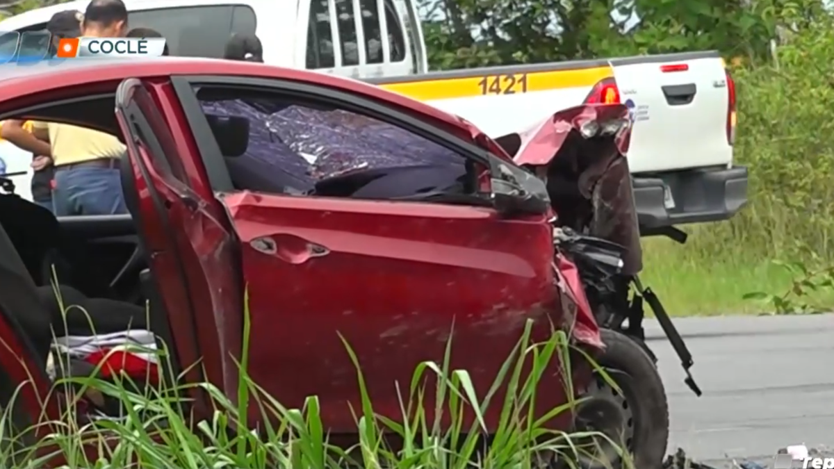  Fallece conductor tras accidente de tránsito en Coclé