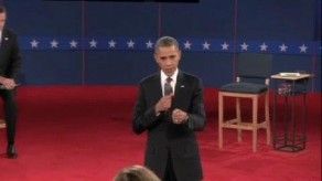 Obama vence a Romney en el segundo debate