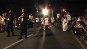 Procesión de Viernes Santo de la Iglesia Divina Misericordia