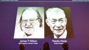 Estadounidense Allison y japonés Honjo comparten Nobel por terapias de cáncer