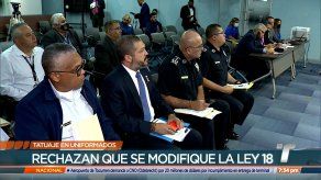 Policía Nacional se opone a ingreso de personas con tatuajes a sus filas Policía Nacional se opone a ingreso de personas con tatuajes a sus filas