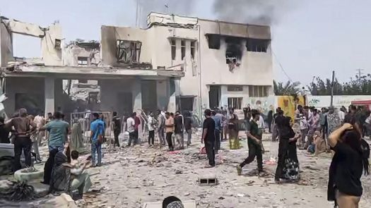 Ataque israelí en una escuela de niñas en Irán. Ataque israelí en una escuela de niñas en Irán.