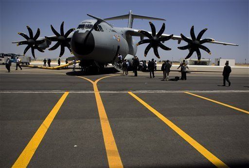 Airbus presenta nuevo avión militar de transporte A400M