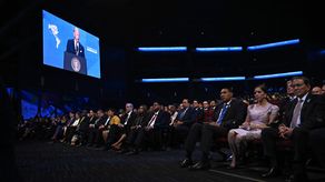 El presidente de Estados Unidos, Joe Biden, habla en la inauguración de la IX Cumbre de las Américas.
