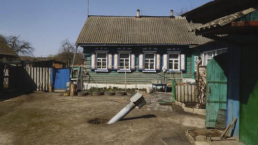 Según Rusia unos 100 edificios residenciales sufrieron daños en el ataque del jueves contra la localidad de Klimovo, en la región de Bryansk.