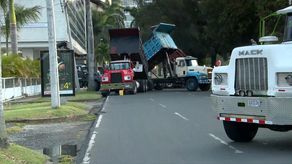 Se mantiene el cierre de camioneros en la Cinta Costera.