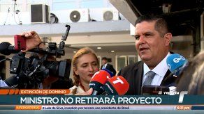 Ministro de Seguridad reitera que cambios a proyecto de ley de Extinción de Dominio deben discutirse en la Asamblea
