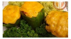 Papas al moho / Ajíes rellenos