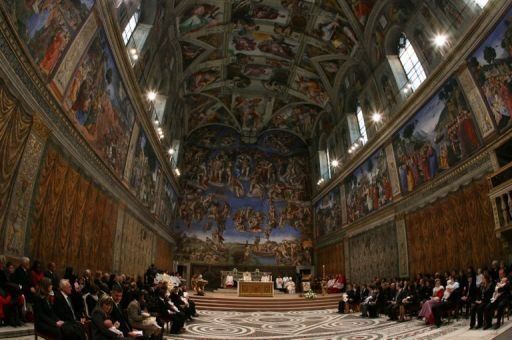 Cierran la Capilla Sixtina para prepararla al Cónclave