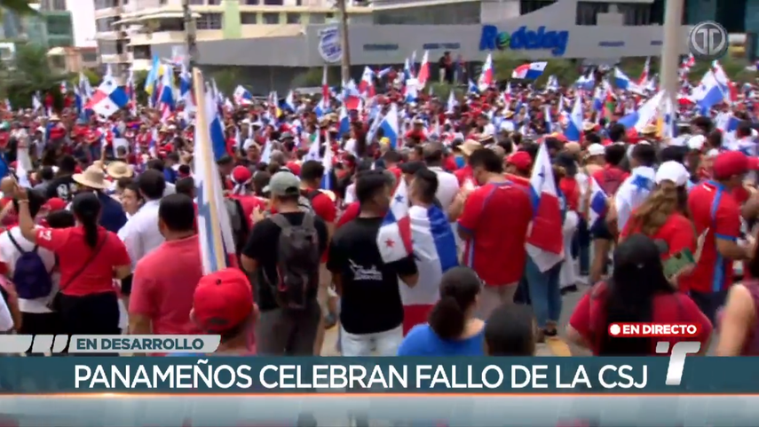 Minera Panamá: Panameños celebran fallo de la CSJ