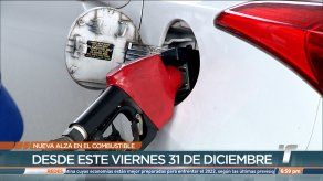 Conductores recibirán el Año Nuevo con un aumento en el precio de la gasolina