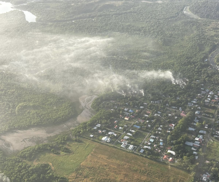 MiAmbiente investiga denuncia por incendios provocados en los manglares de la Bahía de Chame.