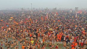 Unos 55 millones de peregrinos en dos días en India para el Kumbh Mela