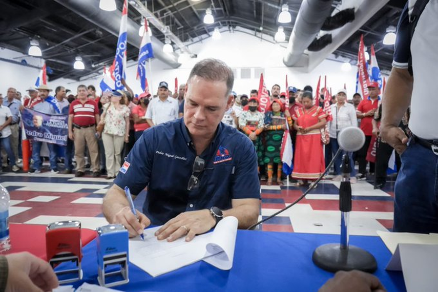 Postulación de Pedro Miguel González el 5 de marzo del 2023. Postulación de Pedro Miguel González el 5 de marzo del 2023.