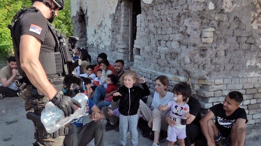 Desde Serbia, los inmigrantes también cruzan a Croacia, Bosnia o Rumania.