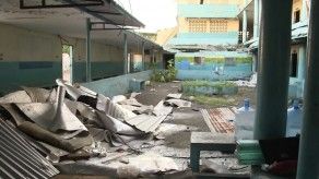 Realizan trabajos de demolición de Escuela Ernesto T. Lefevre