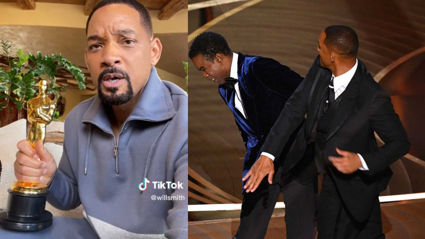 Will Smith bromea con la bofetada que le dio a Chris Rock