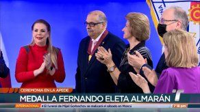 Apede le otorgó la medalla Fernando Eleta Almarán a Rubén Castillo Gill