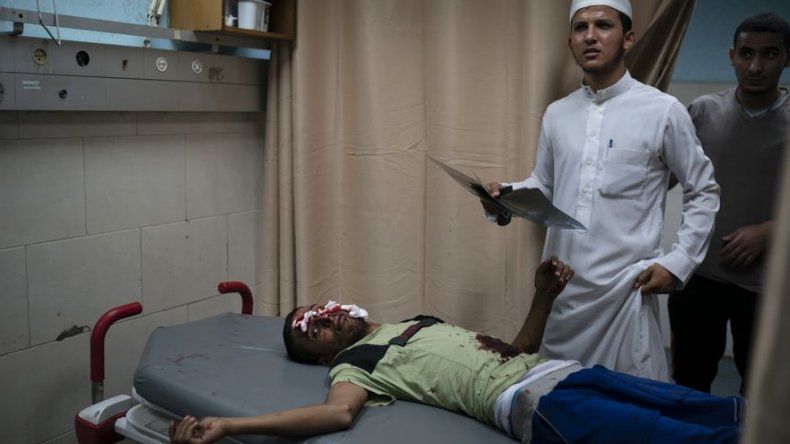 MSF: hospitales de Gaza, saturados por heridos en violencia