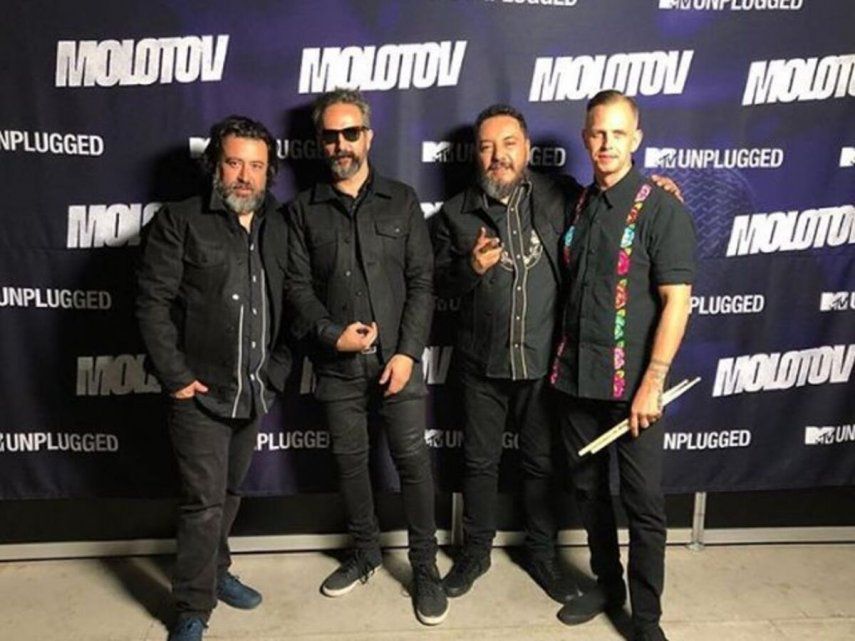 Grupo mexicano de rock Molotov.