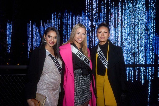Las candidatas de Miss Universo 2019 visitan el Jardín Botánico de Atlanta