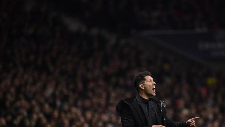 Simeone se disculpa por su gesto obsceno ante la Juventus