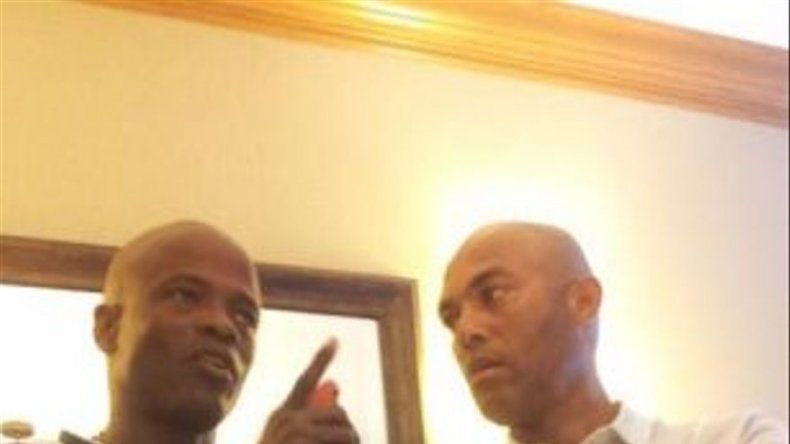 Mariano Rivera  visita a la selección nacional y los motiva