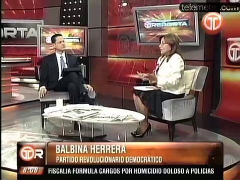 Balbina Herrera pide se revise tema de minería