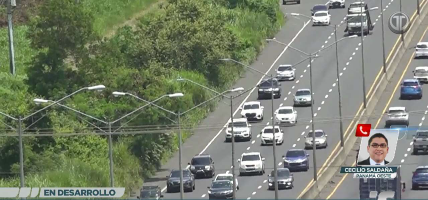 MOP reprograma cierres por trabajos en la Autopista Arraiján–La Chorrera