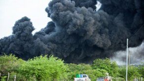 ONG alerta sobre derrame de petróleo en Nicaragua por incendio en planta de combustible ONG alerta sobre derrame de petróleo en Nicaragua por incendio en planta de combustible