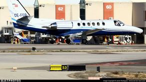 El jet privado, un Cessna 551, penetró en el espacio aéreo de Suecia en el mar Báltico y luego se estrelló frente a las costas de Ventspils, en Letonia.