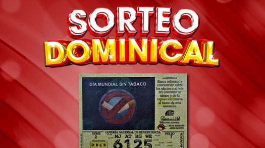 Sorteo dominical de la Lotería Nacional. Sorteo dominical de la Lotería Nacional.