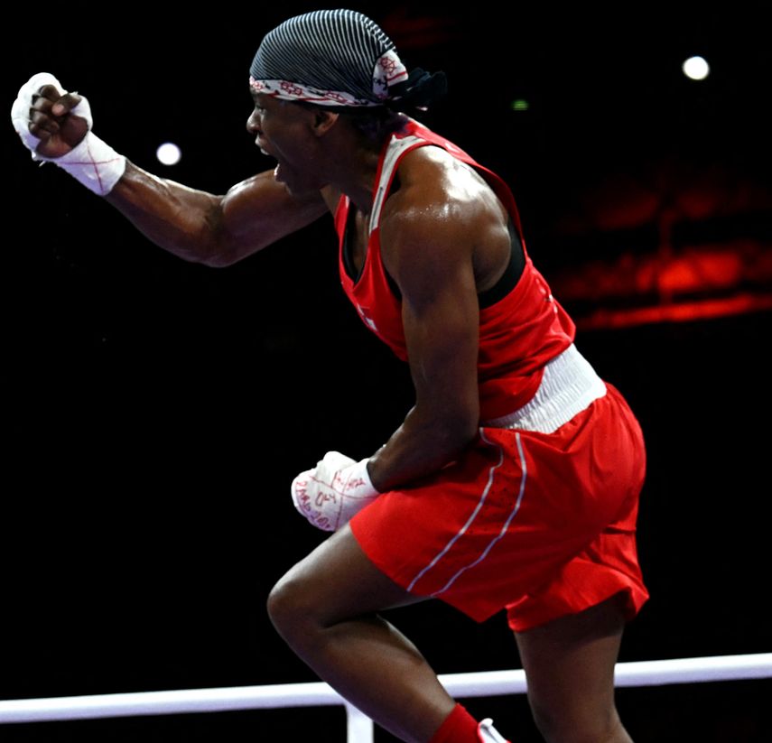 Atheyna Bylon a cuartos de final en las Olimpiadas 2024.