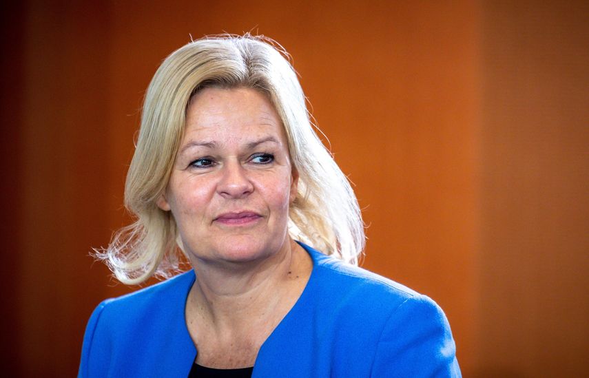 La ministra del Interior de Alemania