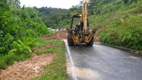 Vías cerradas en Changuinola por deslizamientos de tierra