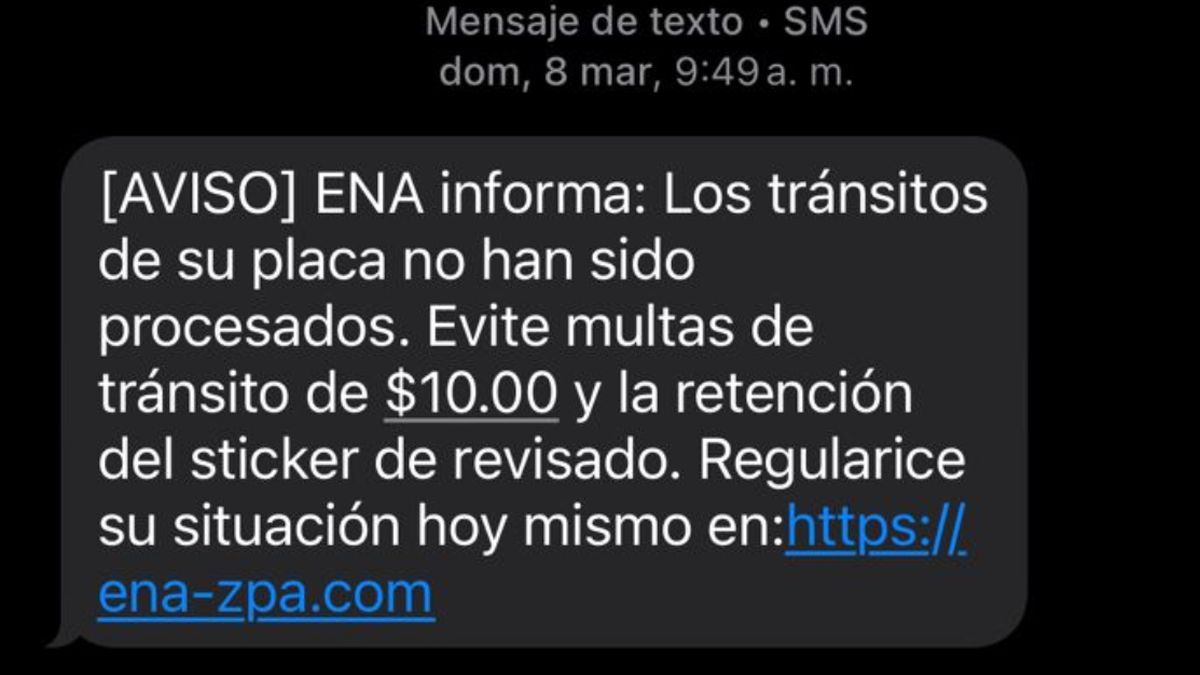 ENA, ATTT y Sertracen advierten sobre estafa ENA, ATTT y Sertracen advierten sobre estafa