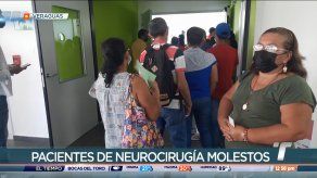 Pacientes de neurocirugía en Veraguas están molestos; no hay suficientes cupos