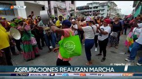 Continúan las manifestaciones en Colón en medio de paro