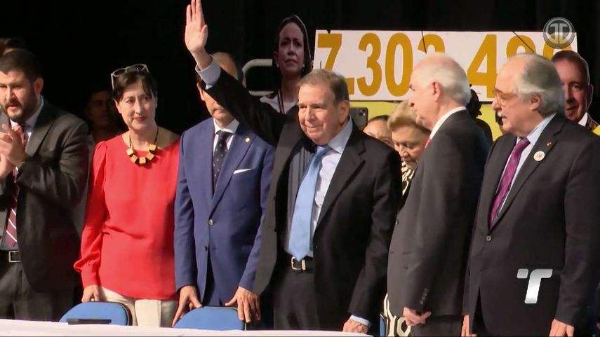 El líder venezolano Edmundo González Urrutia se encuentra en Panamá