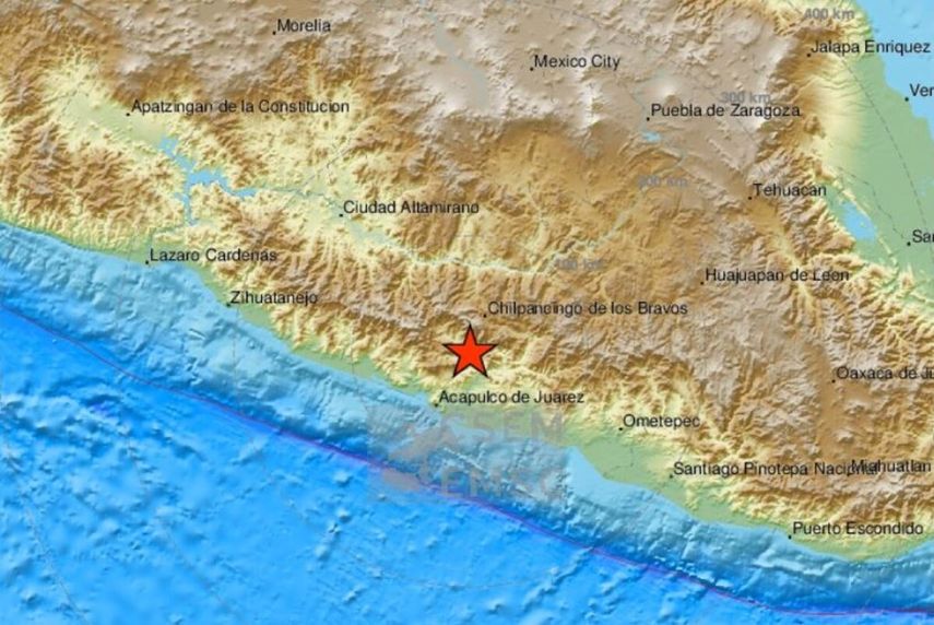 Hasta el momento en México no se han reportado daños ni muertes por este sismo.
