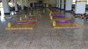 Decomisan en Guatemala 800 kilos de cocaína en barco procedente de Ecuador