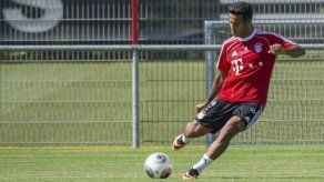 Thiago debutó con el Bayern como titular ante el Hamburgo