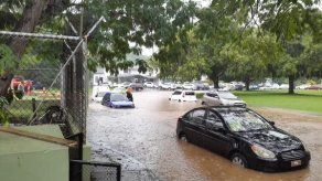 Ancón y El Chorrillo inundados por las lluvias de este miércoles
