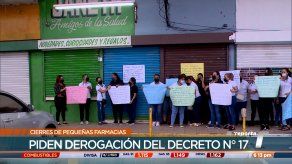 Farmacias pequeñas cierran y piden derogación de reducción del 30% del costo de medicamentos