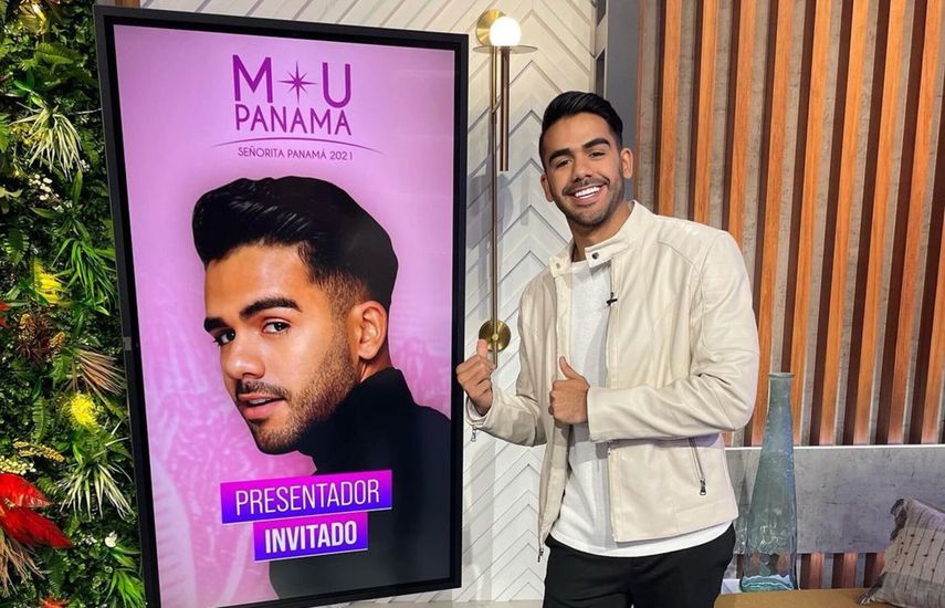 Carlos Adyan en Señorita Panamá 2021