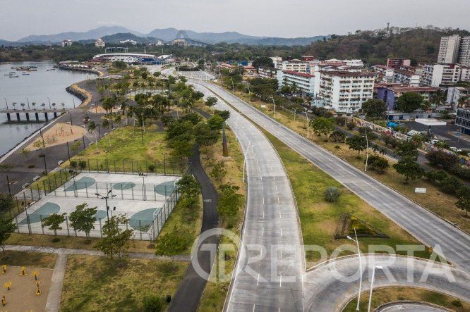1er fin de semana de cuarentena absoluta por coronavirus en Panamá